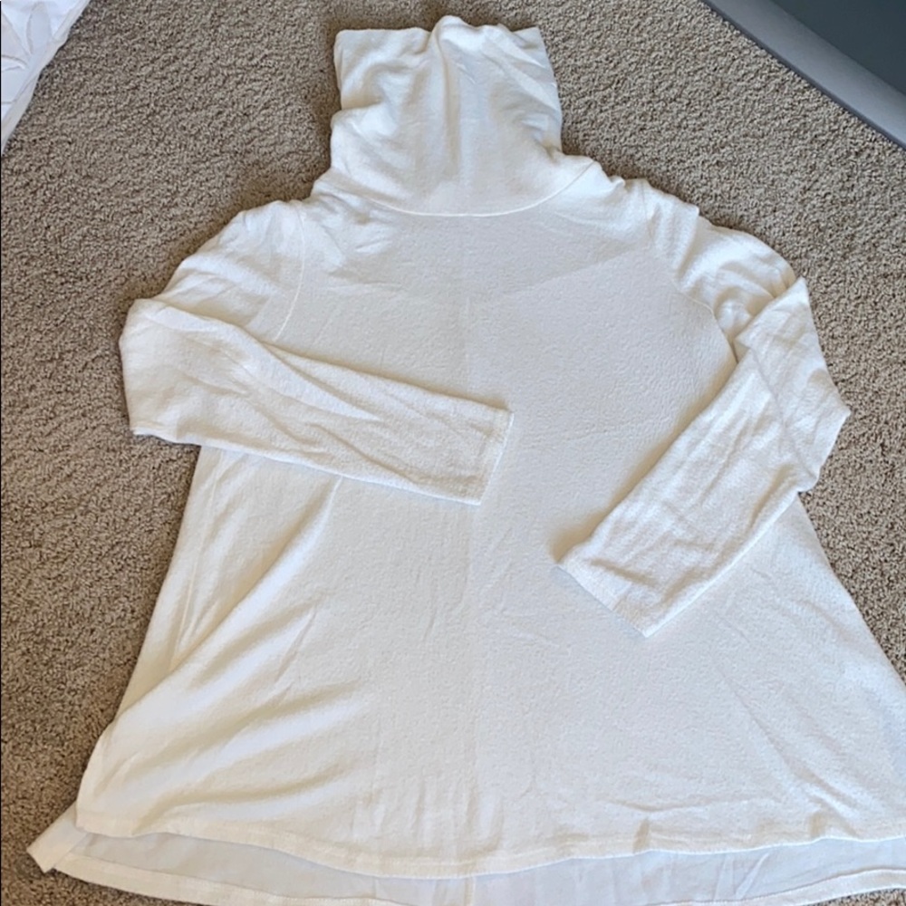 White Turtle neck